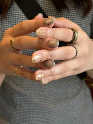 ショート カラー パーマ ヘアアレンジ メンズ キッズ ネイル マツエク・マツパ アイブロウ ar. harajukuのネイルデザイン