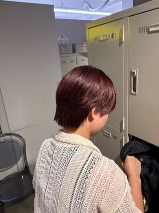 カラー 透明感ベージュ🤎 ナチュラルレイヤーのヘアスタイル