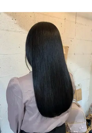 ロング カラー *くせ毛に特化* 【yun】のヘアスタイル