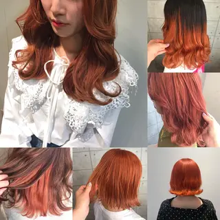 カラー 烏丸韓国ヘア🇰🇷 ayaka🎀のヘアスタイル