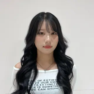 ロング カラー レディースパーマ/ 長久手/フウカのヘアスタイル