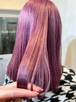 ミディアム TELA HAIR 南柏店のヘアスタイル