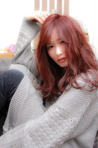 ロング カラー 西川 ヒロキのヘアスタイル