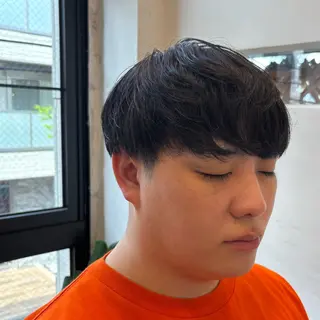 メンズ 新原 陽那のヘアスタイル