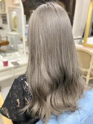 セミロング カラー SHIAN八王子店 仁香𓂃 𓈒𓏸のヘアスタイル