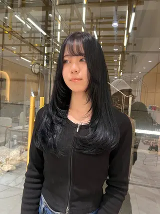 セミロング 酸性ストレート人気 No,1/カスミ🩰のヘアスタイル