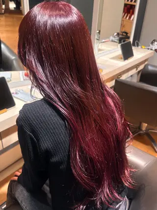 ロング 【yuni】 コタロウのヘアスタイル