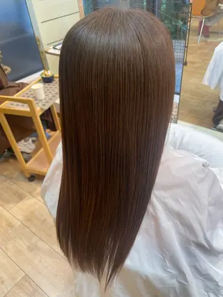 ロング 伊藤 未奈のヘアスタイル