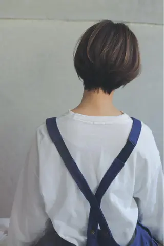 ショート さの あやねのヘアスタイル