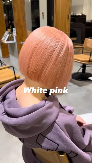 ショート カラー 各務原/カラー/ブリ ーチお任せください！のヘアスタイル