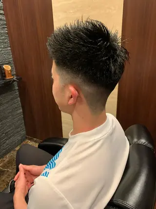 ショート メンズ 羽木 隆徒のヘアスタイル