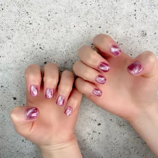 ショート カラー パーマ ヘアアレンジ メンズ キッズ ネイル マツエク・マツパ アイブロウ Salon Ｋのネイルデザイン