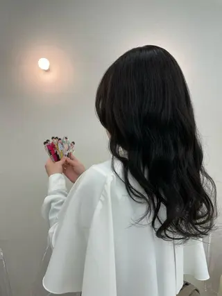 ロング カラー CARELLY Rukaのマツエク・マツパデザイン