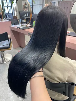 ロング パーマ 伊藤ほのか/パーマ /酸性ストレートのヘアスタイル