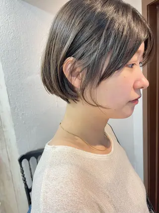 ショート カラー 🌼似合わせカット 🌼おぎの みき🌼のヘアスタイル