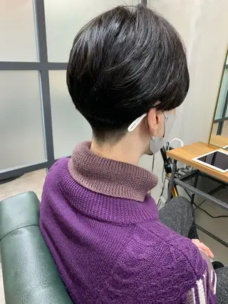 ショート メンズ 【S.BROOM】 店長　西川徹のヘアスタイル