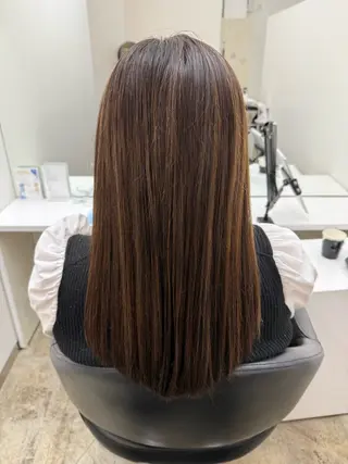ロング 成田 悠莞のヘアスタイル