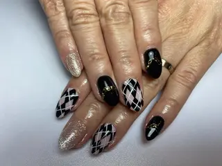 セミロング shandy nailのネイルデザイン