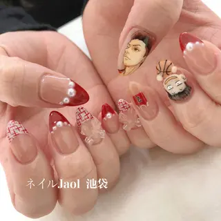 セミロング ネイルJaol 池袋のネイルデザイン