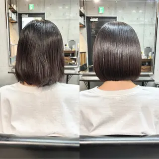 ショート カラー パーマ ショートボブ髪質改善 縮毛矯正のプロ山道潤のヘアスタイル