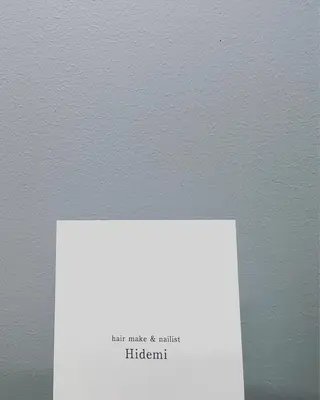 ネイル ヘアメイクネイリスト 💄💅hidemiのヘアスタイル