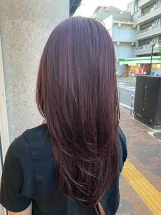 ロング カラー haru .のヘアスタイル