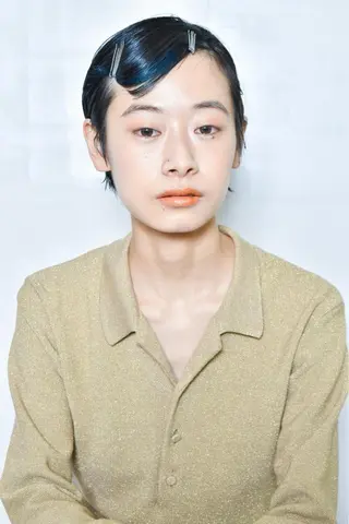 ショート カラー ヘアアレンジ AND THE BRICKS北川珠紀の眉毛・アイブロウイメージ