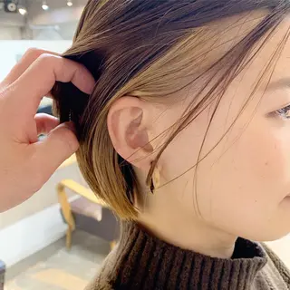 ショート カラー 坂本 裕介/パーマのヘアスタイル