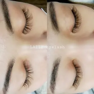 マツエク・マツパ LATTE eyelashのマツエク・マツパデザイン