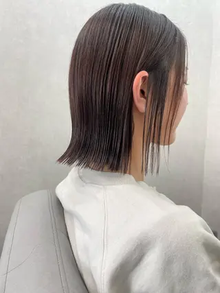 ミディアム 瀬野 まみのヘアスタイル