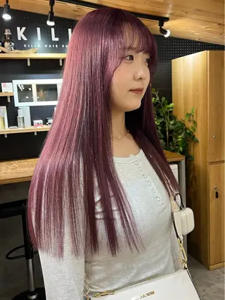 ロング 暖色カラー/レイヤー カット☁️MEI☁️のヘアスタイル