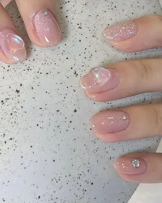 ネイル RAFFINE haru🦋🩵のネイルデザイン