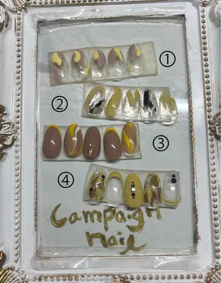 ネイル 長田 千里のネイルデザイン