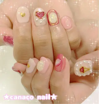 ネイル Felice所属・ベテランネイル cnc  nailのネイルデザイン
