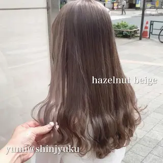 ロング カラー パーマ ヘアアレンジ メンズ キッズ ネイル マツエク・マツパ 新宿駅近♡友達とOK 🦋W -ワット -のヘアスタイル