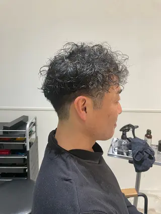 パーマ メンズ 松井 せりのヘアスタイル