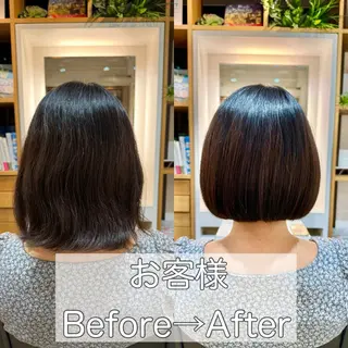 セミロング afloatkobe所属・美髪/髪質改善 川口凌弥のヘアスタイル