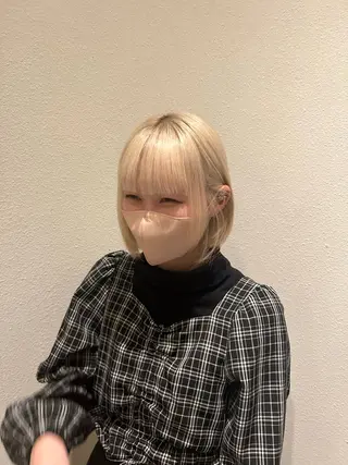ミディアム カラー レイヤー/ブリーチ/ 渋谷/ルル🌿のヘアスタイル
