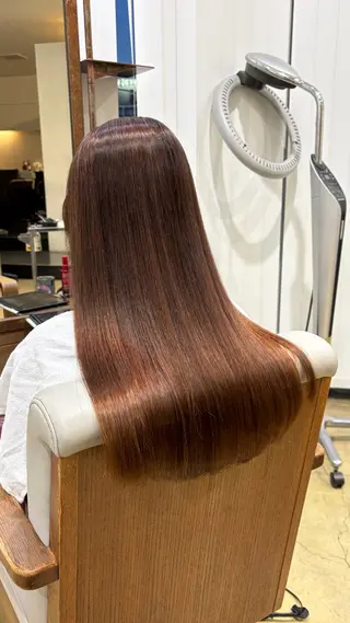 ロング パーマ abe yuikaのヘアスタイル