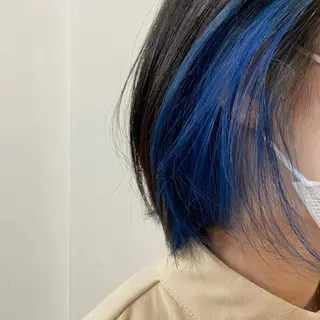ショート カラー ヘアアレンジ TIDEHAIR SHIHOのヘアスタイル