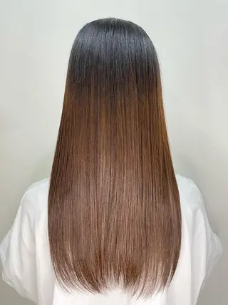 ロング 市川 舞のヘアスタイル