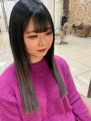 ロング カラー 羽エクステ🩷 🤍まき🤍のマツエク・マツパデザイン