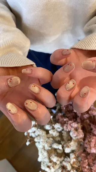 ネイル crystal ⭐︎ colorのネイルデザイン