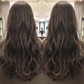 ロング カラー box mico. mutsumiのヘアスタイル