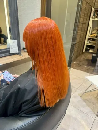 ロング カラー ハイトーン 🦋🎶LENのヘアスタイル