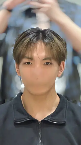 メンズ メンズ韓国ヘア/ 梅田/優月のヘアスタイル
