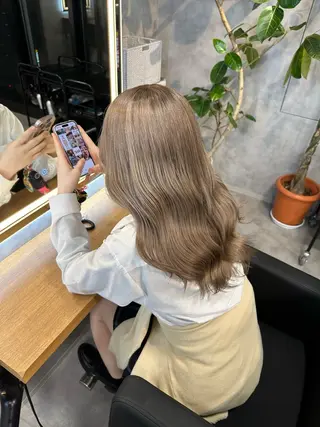 カラー 似合わせ×艶髪 YASUAKIのヘアスタイル