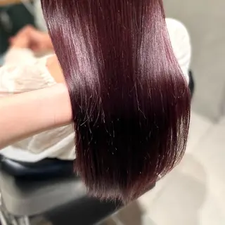 カラー サラ艶/韓国ヘア ︎🌟璃奈 (リナ)のヘアスタイル