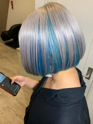 ショート 🍀ケアブリーチ カラー🍀坂井のヘアスタイル