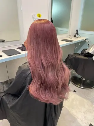 カラー 🇰🇷韓流暖色ヘア 🍒saaya🍒のヘアスタイル